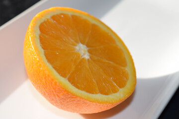 Orange half 1