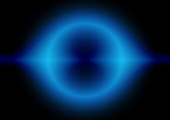 Abstract blue plasma modern horizontal background