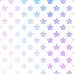 小さな星柄の背景　オーロラカラー