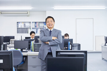 ビジネスマン　ポートレート