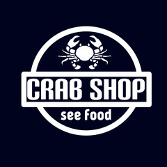 Logo Crab shop