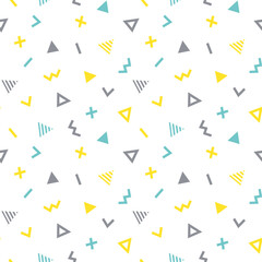 幾何学 模様 パターン 黄色 クリア