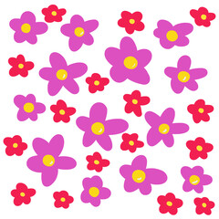 Large Flower wallpaper texture design. New background cover illustration art.