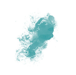 Abstract watercolor smear brush background for art design