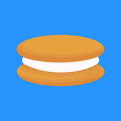 Funny Sweet Food icons set cartoon style game art illustration. Food store poster card design.