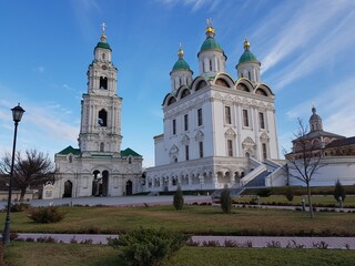 Orthodox Christian Cathedral in the Astrakhan Kremlin