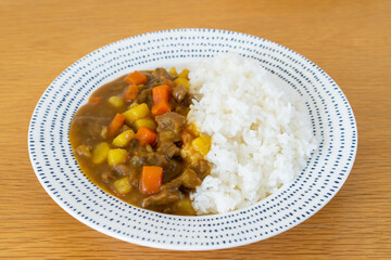 Home made Japanese beef curry