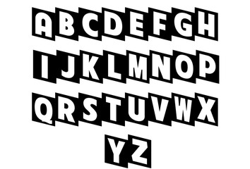abcd 3d alphabets