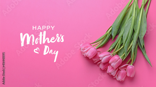 Beautiful greeting card for Mother's Day celebration