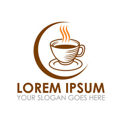 coffee vector , cafe logo vector