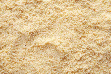 Texture of almond flour as background