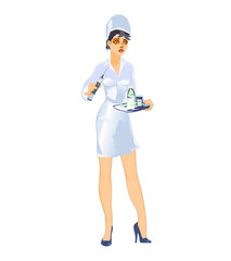 Nurse vector illustration