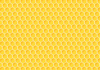 蜂蜜　ハニー　ハチの巣　枠　背景　壁紙