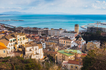 Fototapeta na wymiar Salerno, Campania, Italy: view of the city.