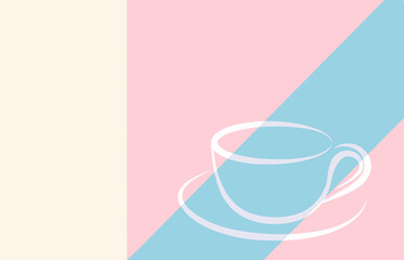 cup, coffee, drink, tea, mug, cafe, hot, white, breakfast, beverage, illustration, saucer, brown, espresso, morning, caffeine, food, glass, love, cappuccino, aroma, chocolate, porcelain,