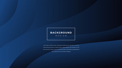 Bright navy blue dynamic abstract vector background with diagonal lines. Trendy classic color of 2021. 3d cover of business presentation banner for sale event night party. Fast moving soft shadow.