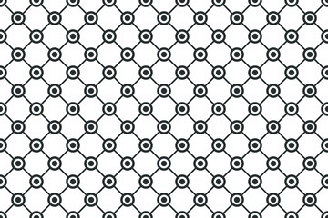 Vector graph seamless. Grid line. Seamless cage texture.