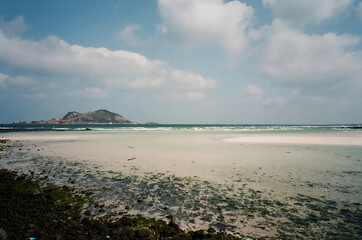 sea in jeju island