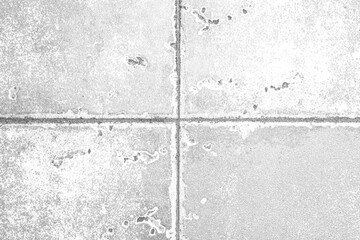 White stone tile floor pattern and seamless background