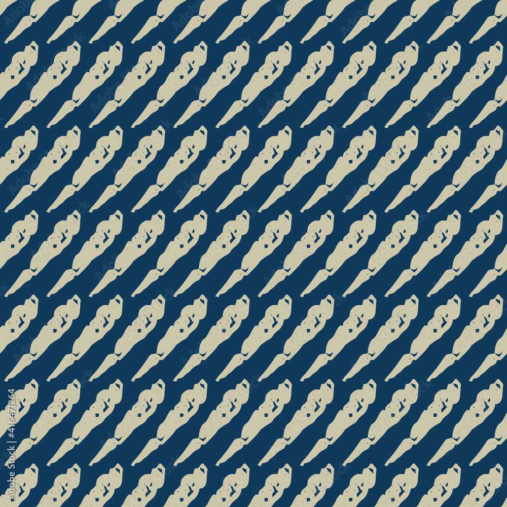 Poster gray fantasy form seamless repeat pattern print background