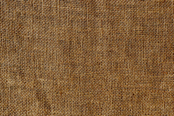 Hemp cloth background material. 麻の布の背景素材