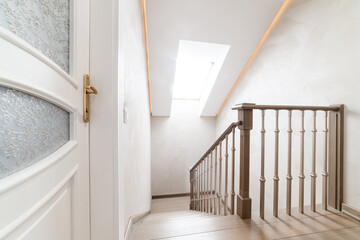 Oak railings and handrails