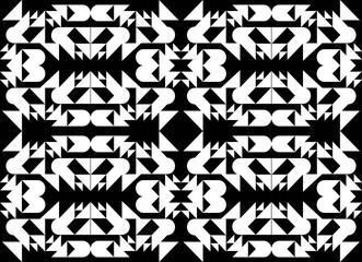 Abstract background seamless pattern. Geometric Modern design pattern. Vector