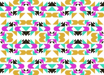 Abstract background seamless pattern. Geometric Modern design pattern. Vector