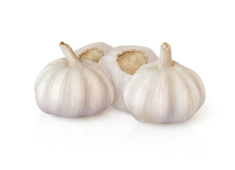 Garlic Isolated on white background