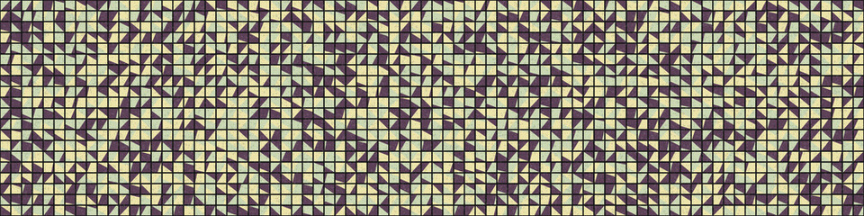 Fototapeta premium Abstract Geometric Pattern generative computational art illustration
