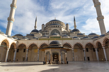 Camlıca Mosque in Istanbul. Turkey.