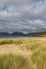 Luskentyre Beach on the Island of Harris in the Western Isles