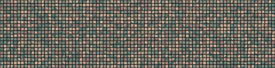 Abstract Geometric Pattern generative computational art illustration