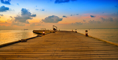 Anlegestelle für Schiffe, Malediven - Trauminseln