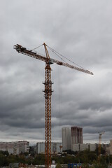 tower construction crane