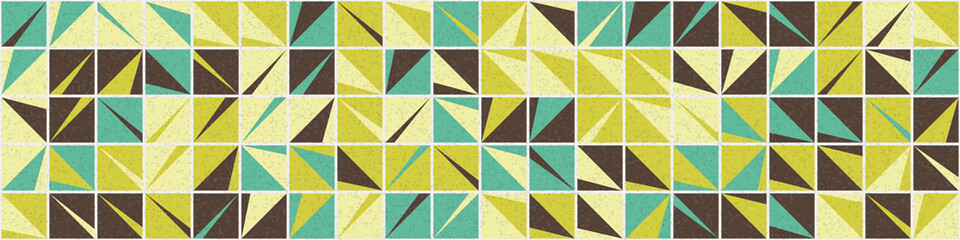 Abstract Geometric Pattern generative computational art illustration