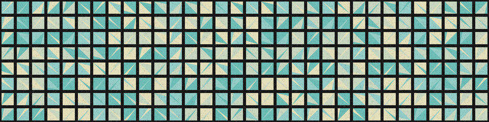 Abstract Geometric Pattern generative computational art illustration