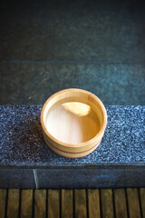 日本の温泉　和風イメージ