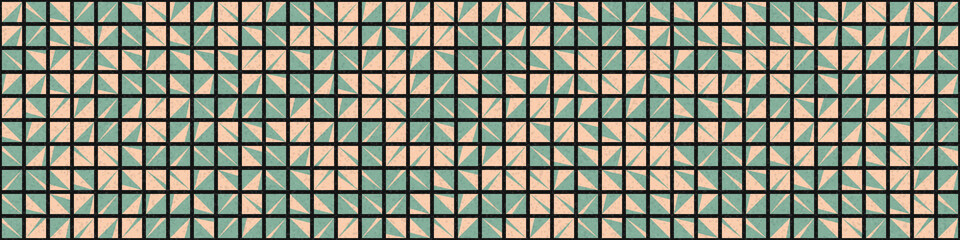 Abstract Geometric Pattern generative computational art illustration