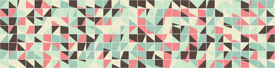 Abstract Geometric Pattern generative computational art illustration