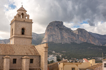 Fototapeta premium Polop, Village, Alicante, Spain