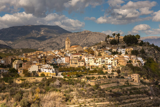 Polop, Village, Alicante, Spain