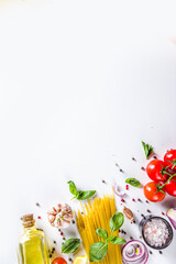 Ingredients for Spaghetti Pasta