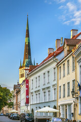 Street in Tallinn, Estonia