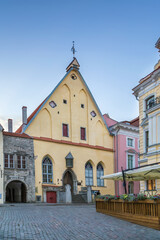 Fototapeta premium Street in Tallinn, Estonia