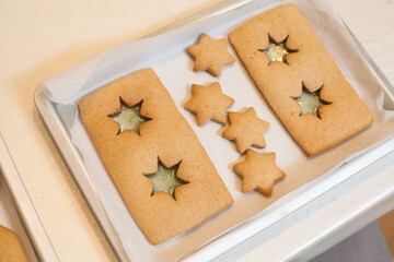 Christmas gingerbread house, Parts of Christmas gingerbread house, Xmas collection