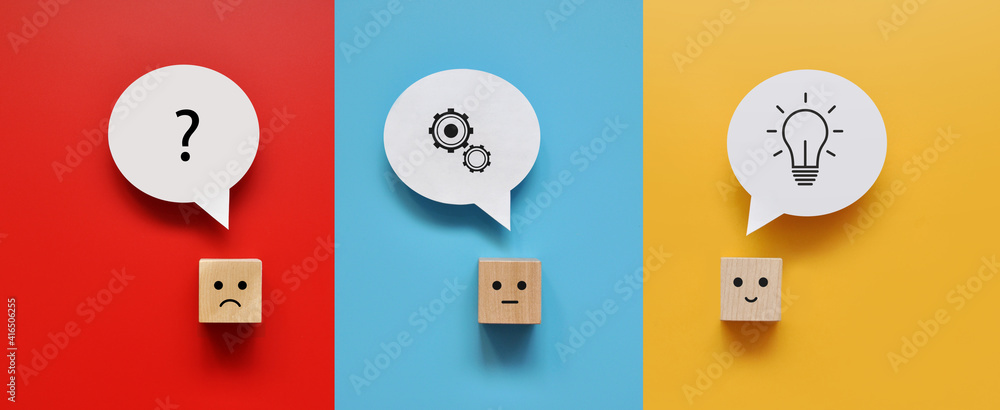 Poster the symbol of a difficult problem, the search for a solution and the emergence of the idea of a solu