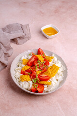 Salad of fresh vegetables