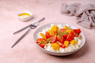 Salad of fresh vegetables