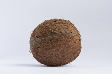 Coconut. Coconut on a light background.